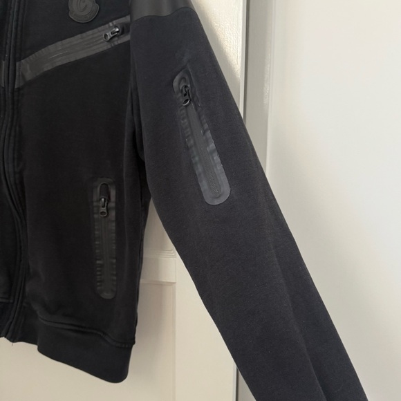 Men's Black zip up Cookie Jacket hoodie - Picture 7 of 11